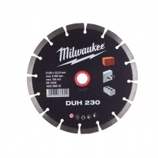 Disc diamantat segmentat 230X22.3 mm DUH230 Milwaukee