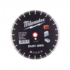 Disc diamantat segmentat 350X25.4 mm DUH350 Milwaukee