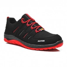 Pantofi protectie Maddox Black-Red Low ESD S3