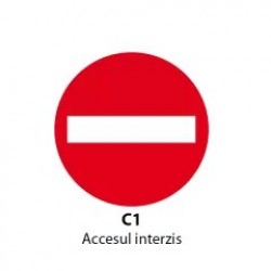 Accesul interzis, Indicator rutier