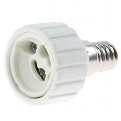 Adaptor dulie E14 - GU10 ceramica si plastic Home