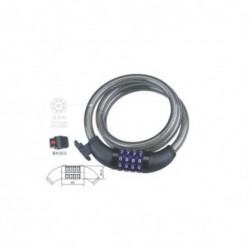 Antifurt universal cu cifru si cablu, 8 x 800 mm