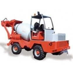 Autobetoniera Silla cu autoincarcare model DB 3000 HY, Transmisie  hidrostatica, Volum de productie 2400 l/sarja