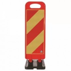 Baliză direcțională, folia 20 x 48 cm, mâner transport, greutate de 6.5kg