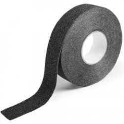 Bandă antialunecare, auto-adezivă, neagră, 5cm x 25m
