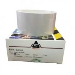 Bandă reflectorizantă adezivă, alb, 5cm x 10m