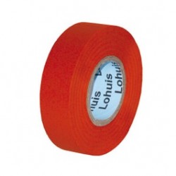 Banda izolatoare Lohuis rosie 10 m x 0.15 mm x 19 mm