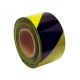 Banda semnalizare galben-negru 250 m 38946