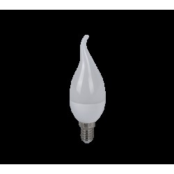 BEC LED FLAME 6W E14 230V LUMINA ALBA
