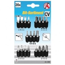 BGS  4830 - Set capete de insurubare, mixte, 20 bucati