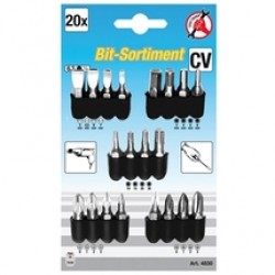 BGS  4830 - Set capete de insurubare, mixte, 20 bucati