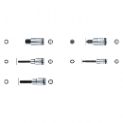 BITS CU SOCLU TUBULAR - PRINDERE 1/2 - INBUS