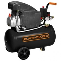 Black & Decker  BD 160/24 - Compresor, cu ulei, 1100 W, 24 l, 160 l/min, 8 bar