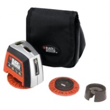 Black & Decker  BDL120 - Nivela laser cu puncte, 3 m, +/-1 mm/m, - puncte laser, geanta textila