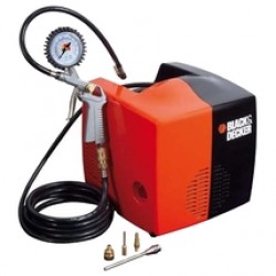 Black & Decker  CUBO - Compresor, fara ulei, 1100 W, - l, 180 l/min, 8 bar