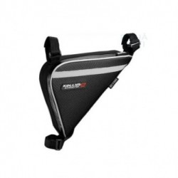 Borseta pentru cadru, forma de triunghi, negru/gri