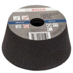 Bosch  1608600233 - Piatra oala abraziva,   110x22.2  mm, granulatie 36, metal