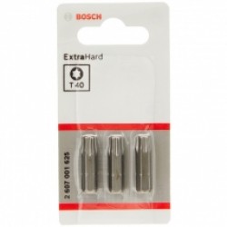 Bosch  2607001625 - Set capete de insurubare, profil TX40, 3 bucati