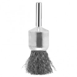 Bosch  2607017125 - Perie pensula, 25x-  mm, fir ondulat, tija cilindrica 6 mm