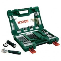 Bosch  2607017193 - Set accesorii insurubare si burghie mixte, 83 bucati