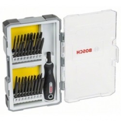 Bosch  2607017320 - Set capete de insurubare, mixte, 37 bucati, prelungitor insurubare