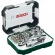 Bosch  2607017322 - Set capete de insurubare si chei tubulare, mixte, 26 bucati