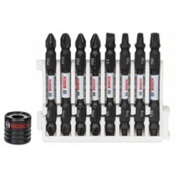 Bosch  2608522345 - Set capete de insurubare, mixte, 9 bucati, rezistenta impact