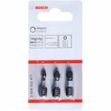 Bosch  2608522471 - Set capete de insurubare, profil PZ, 3 bucati
