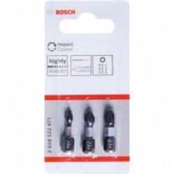 Bosch  2608522471 - Set capete de insurubare, profil PZ, 3 bucati