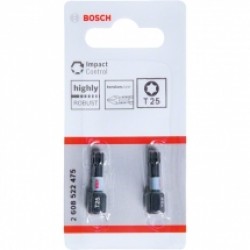 Bosch  2608522475 - Set capete de insurubare, profil T25, 2 bucati