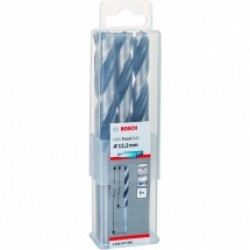 Bosch  2608577290 - Set burghie metal, HSS-PointTeq, 12.2  mm, tija cilindrica, 5  bucati