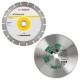 Bosch  2608615031 + 2609256418 - Set discuri diamantate de taiere, 230x22.2x2.4/6 mm, 2 bucati