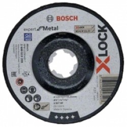 Bosch  2608619259 - Set discuri polizare metal, 125x22.2x6 mm, X-LOCK, 10 bucati