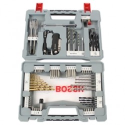 Bosch  2608P00234 - Set accesorii insurubare si burghie mixte, 76 bucati