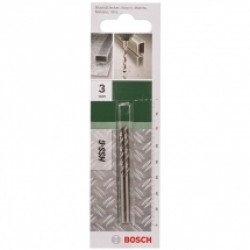 Bosch  2609255038 - Set burghie metal, HSS-G, 3  mm, tija cilindrica, 2  bucati