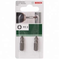 Bosch  2609255923 - Set capete de insurubare, profil PZ2, 2 bucati