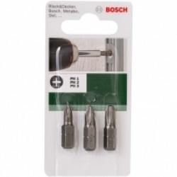 Bosch  2609255964 - Set capete de insurubare, profil PH, 3 bucati