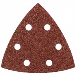 Bosch  2609256A50 - Set foi abrazive delta,  93x93x93 mm, granulatie 80, 6 gauri, 5  bucati