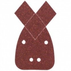 Bosch  2609256A70 - Set foi abrazive delta,  95x135 mm, granulatie 120, 4 gauri, 5  bucati