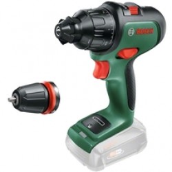 Bosch  AdvancedImpact 18 - Masina de gaurit si insurubat cu percutie fara acumulatori si incarcator, Li-Ion, 18 V, - Ah, 39 Nm, motor fara perii, mandrina detasabila, led iluminare