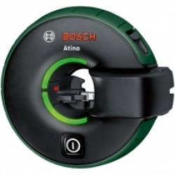 Bosch  Atino - Nivela laser cu linii, 2.2 m, +/-0.3 mm/m, 1 linii laser, fascicul rosu