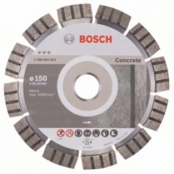 Bosch  Best for Concrete - Set discuri diamantate de taiere,150x22.2x2.4 mm, 2 bucati