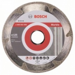 Bosch  Best for Marble - Set discuri diamantate de taiere, 125x22.2x2.2 mm, 2 bucati