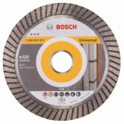 Bosch  Best for Universal Turbo - Set discuri diamantate de taiere, 125x22.2x2.2 mm, 2 bucati