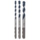 Bosch  CYL-5 - Set burghie de zidarie, 5-8  mm, tija PowerGrip, 3 bucati