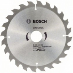 Bosch  Eco for Wood - Set panze fierastrau circular, lemn, 190x30x2.2 mm, 24 dinti, 2 bucati