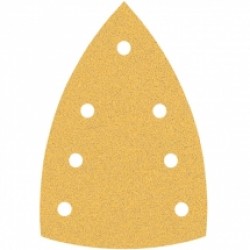 Bosch  EXPERT C470 - Set foi abrazive delta,  100x150 mm, granulatie 120, 7 gauri, 10  bucati