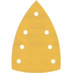 Bosch  EXPERT C470 - Set foi abrazive delta,  100x150 mm, granulatie 400, 7 gauri, 10  bucati