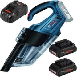Bosch  GAS 18V-1 - Aspirator, 60 mbar + 2x Acumulator ProCORE, Li-Ion, 18 V, 4 Ah + Incarcator