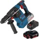 Bosch  GBH 18V-26 - Rotopercutor SDS-Plus, 2.6 J + Set 2 acumulatori si incarcator, Li-Ion, 18 V, 5 Ah